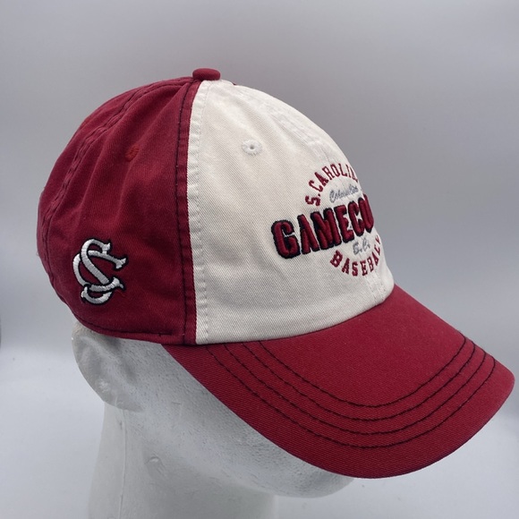 SOUTH CAROLINA GAMECOCKS BASEBALL New Era First Cloth Adjustable Adult Cap Hat - Picture 2 of 6